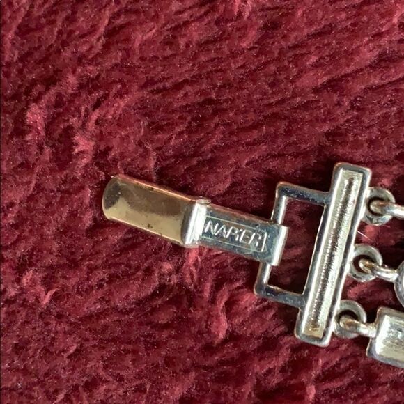 Napier Silver & GoldTone bracelet - Picture 3 of 4